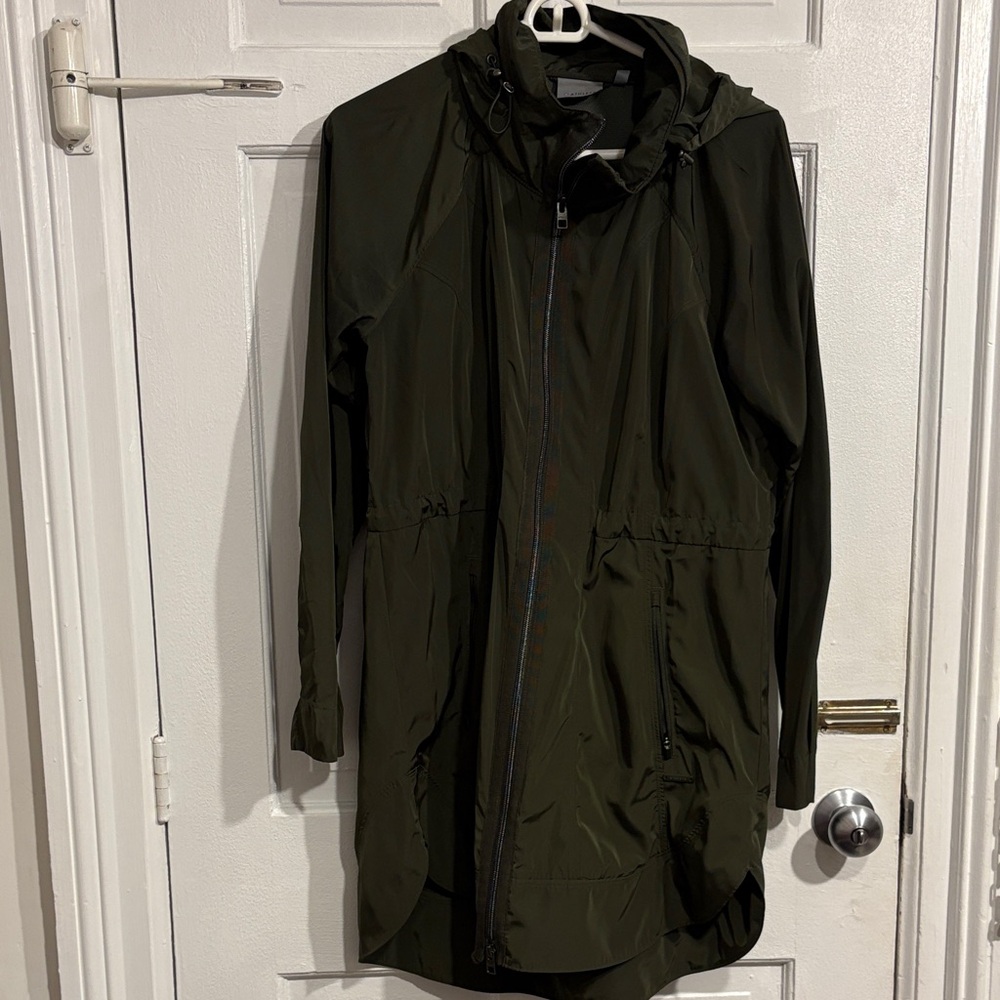Athleta Olive Green Hooded Jacket